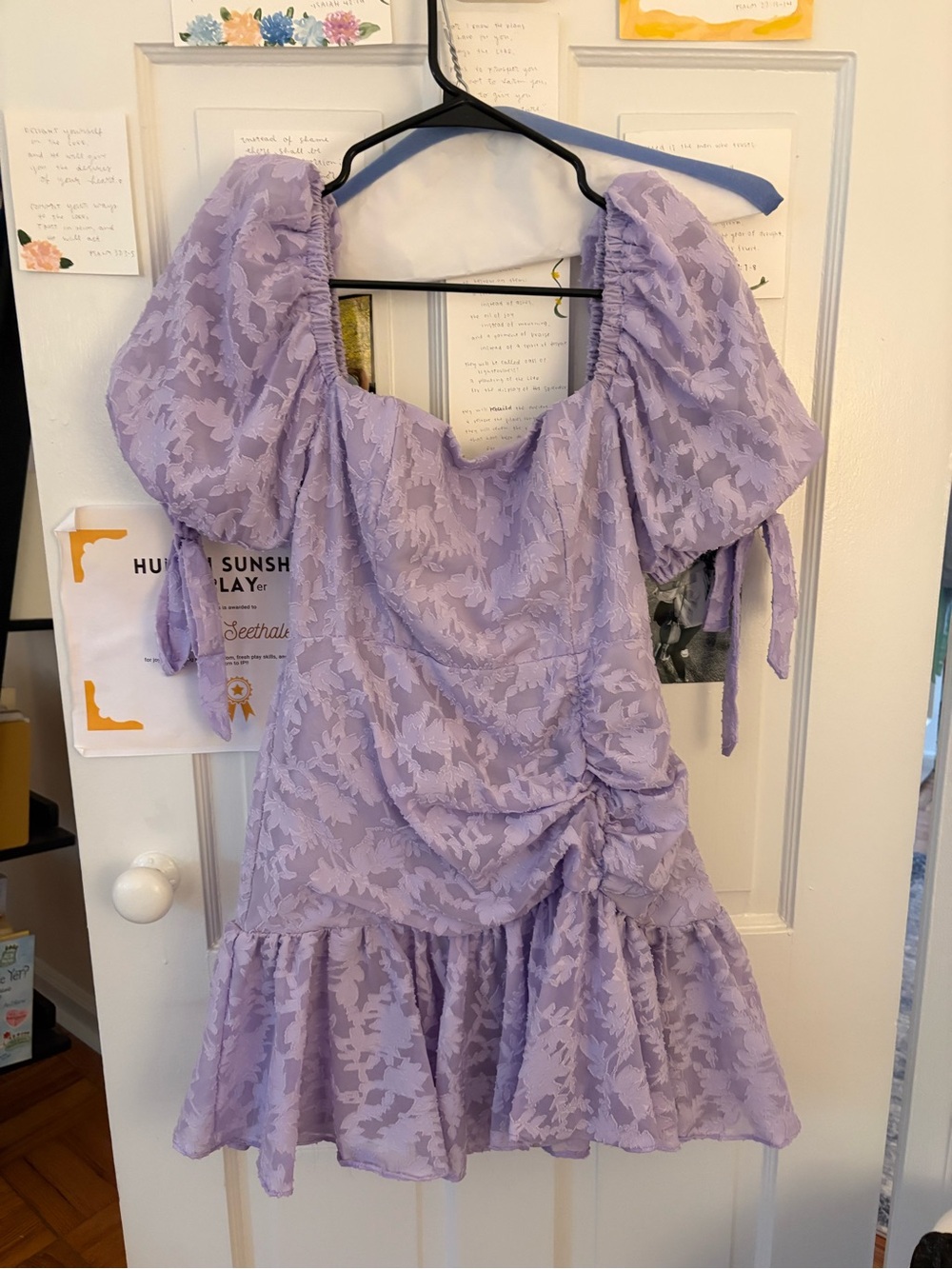 Puff sleeve dress- these three boutique